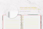 Planner & Agenda 7x9 Mockup, a Pens & Pencil Mockup by tomodachi studio (Thumbnail 4 of 6)