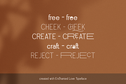 Enchanted Love - Sans Serif Typeface, a Sans Serif Font by VP Fonts (Thumbnail 14 of 22)