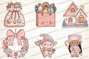 Cute Christmas Doodles PNG, an Illustration by DreamCafeArt (Thumbnail 3 of 8)