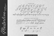 Masterline - Signature Script, a Script Font by Weape Studio (Thumbnail 5 of 10)