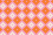 Geometric Jacquard Pixel Pattern, a Pattern Graphic by likorbut (Thumbnail 9 of 11)