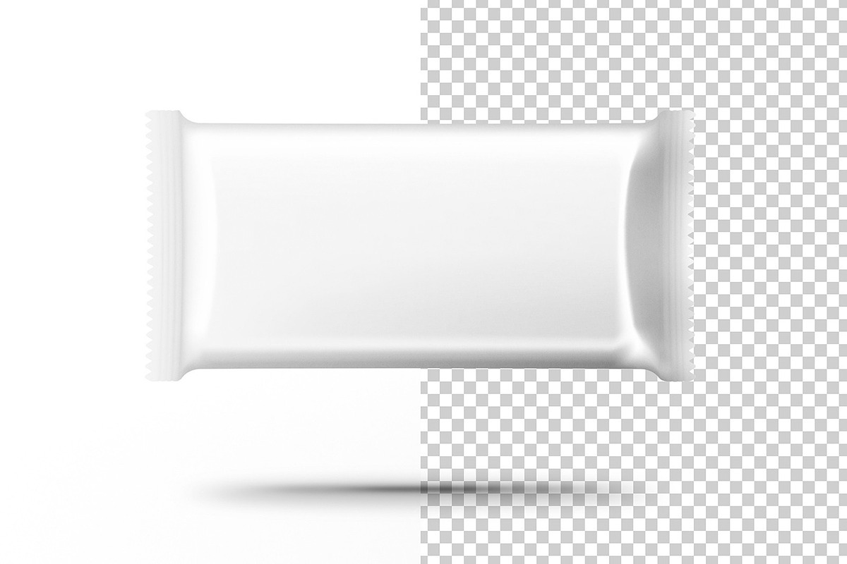 Candy Bar Wrapper Mockup, a Packaging Mockup by Medialoot (Photo 4 of 4)