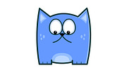 Cat Expressions, an Illustration by Illustrations & Templates (Thumbnail 5 of 5)