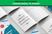 KDP Complex Homeschool Planner, an Education Illustration by PublishingHelper (Thumbnail 2 of 4)