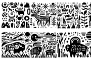 Vintage Dinosaur Folk Art, a Decorative Illustration by devastd (Thumbnail 4 of 28)