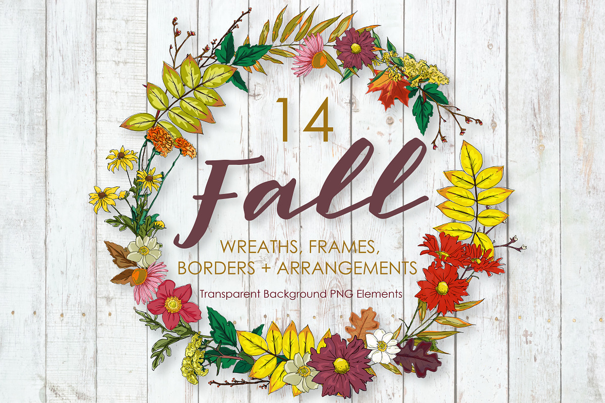 Fall Wildflower Graphic Set, a Seasonal Illustration by Ink + Eye (Photo 2 of 10)