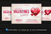 Valentines Day Flyer Cards BG Bundle, a Poster Template by DesignWorkz (Thumbnail 10 of 12)