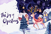 Watercolor Royal Christmas Brushes, a Brush Add-On by ArtstudioByKhushbu (Thumbnail 7 of 7)