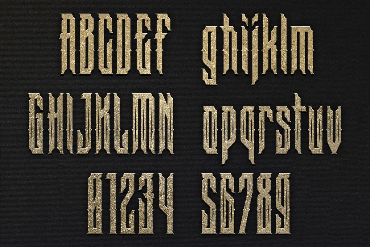 Bindas | Blackletter Font, a Blackletter Font by WingBuk (Photo 5 of 8)