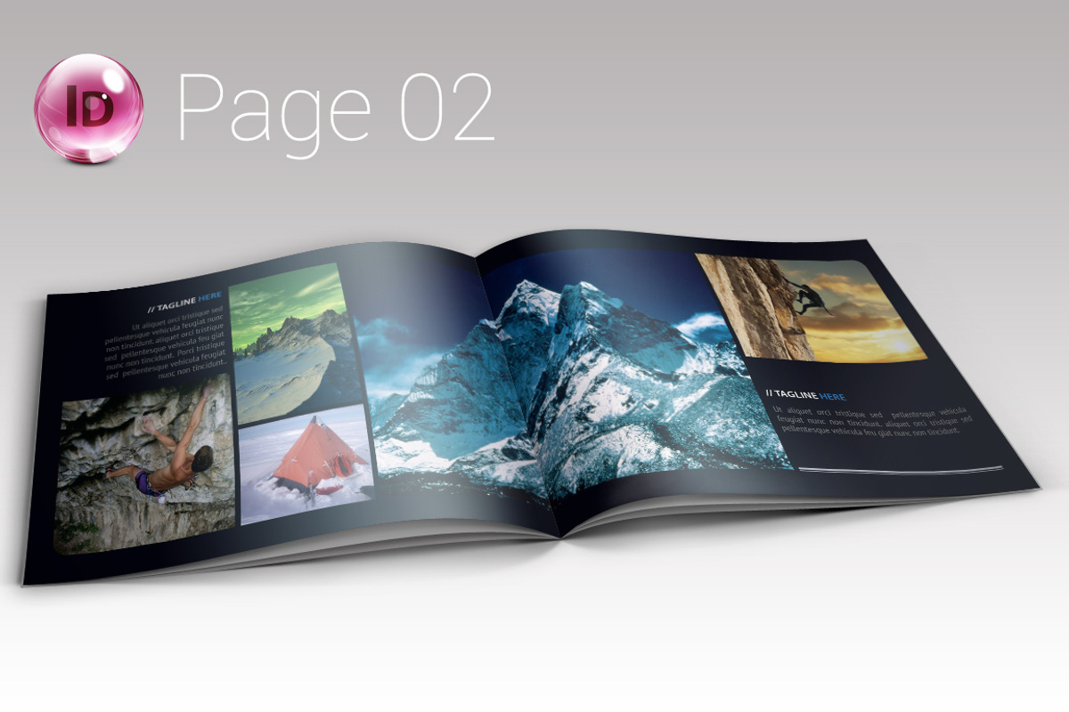 Indesign Photo Album / Portfolio, a Brochure Template by izzatunnisa