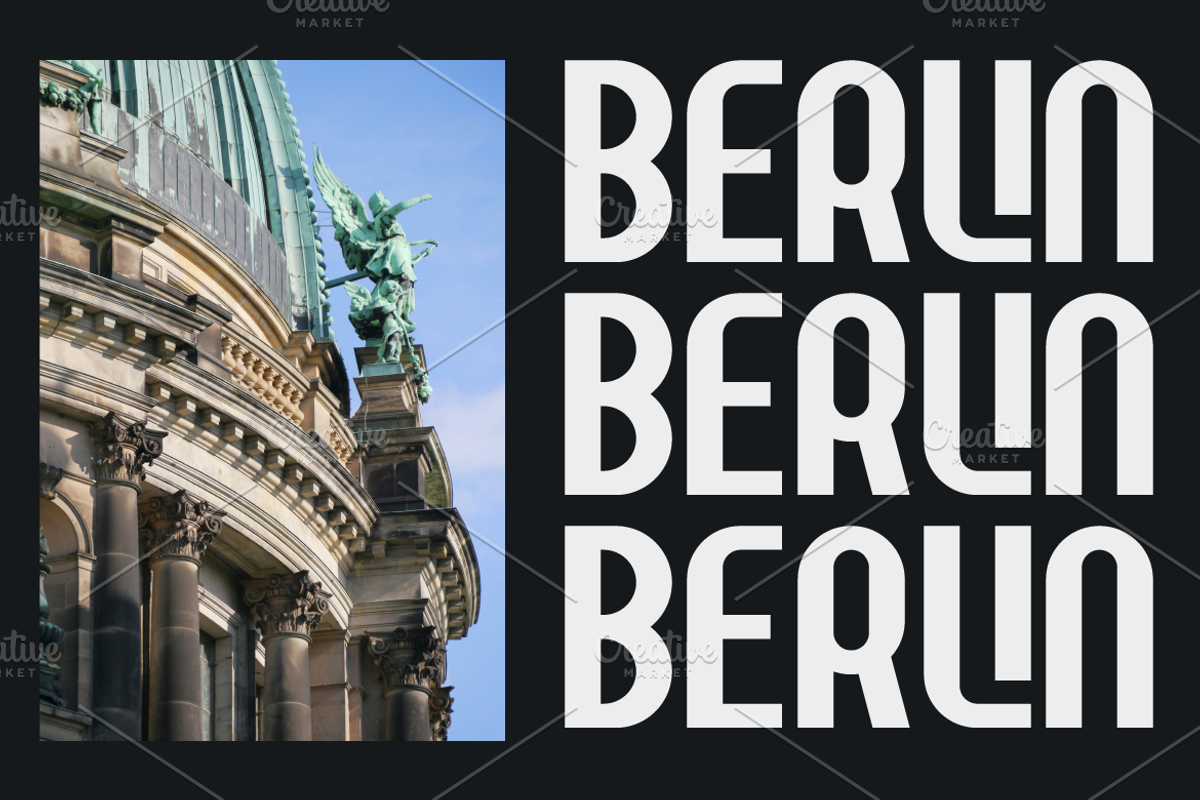 Deluge Condensed Sans Serif, a Sans Serif Font by Artiveko (Photo 9 of 10)