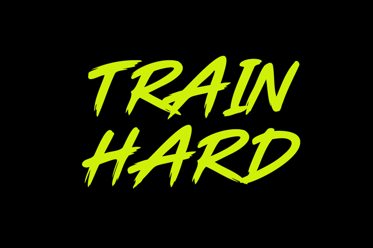 Raves Dynamic Sports Brush Font, a Handwritten Font by Serbaneka Studio (Photo 7 of 7)