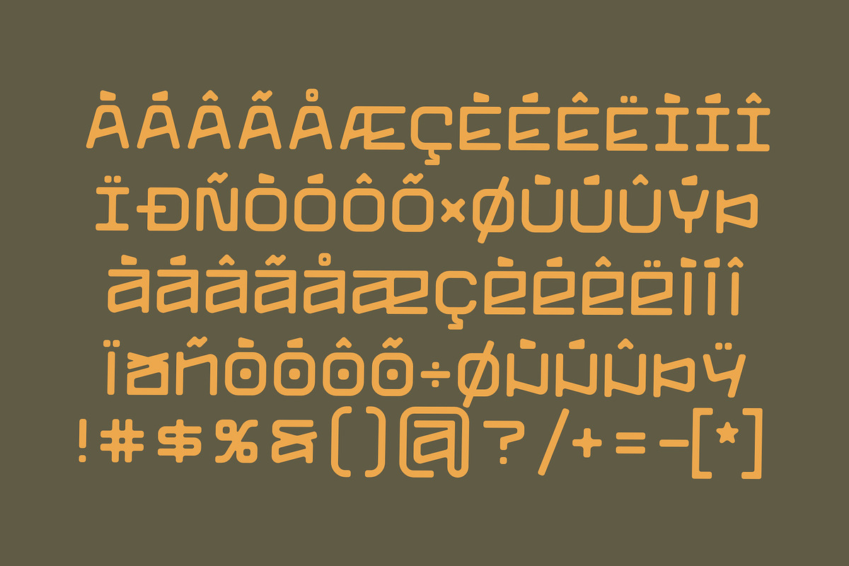 The Roamer Isme Font, a Sans Serif Font by Nocturnal Workspace (Photo 4 of 6)
