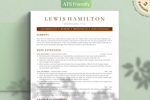 ATS Friendly Resume Template