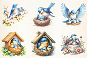 Mother's Day Bluebird Mom Sublimatio, an Illustration by DreamArtGraphic (Thumbnail 2 of 4)