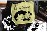 Cozy Lifestyle : Pet, Book, Plant, a Person Illustration by Jiwstudio (Thumbnail 14 of 21)