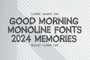 Scribble Hummble Handwritten Font, a Handwritten Font by Erifqizefont (Thumbnail 4 of 6)