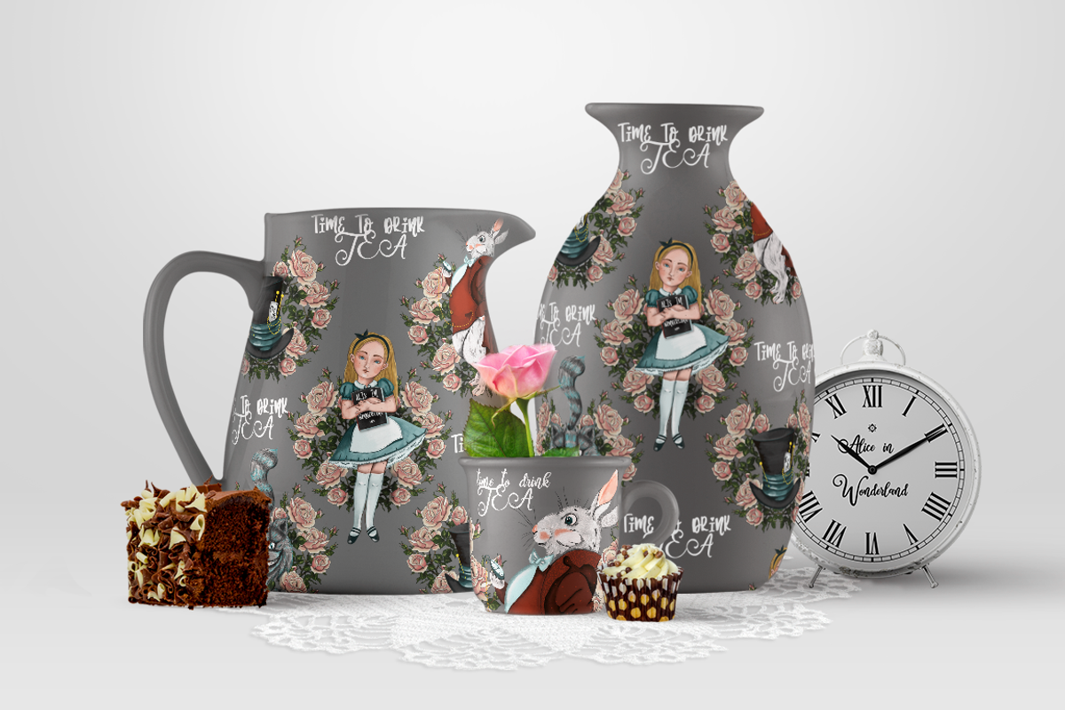 Alice in Wonderland. Png & Psd, an Animal Illustration by Kseniia (Photo 3 of 7)