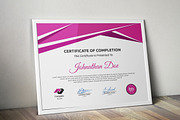 Certificate Word | PSD | AI, a Stationery Template by Curve Design (Thumbnail 4 of 4)