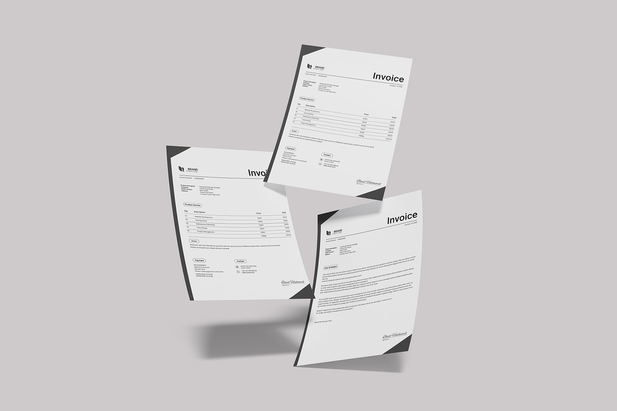 Invoice Template preview 3