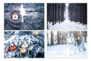 Winter Bundle - 24 jpg, a Background Photo by WildStrawberry Magic (Thumbnail 6 of 8)