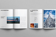 Photo Album Book Template, a Magazine Template by E-Type (Thumbnail 3 of 8)