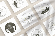 Hand logo element 1#, a Branding & Logo Template by Piixypeach (Thumbnail 4 of 5)