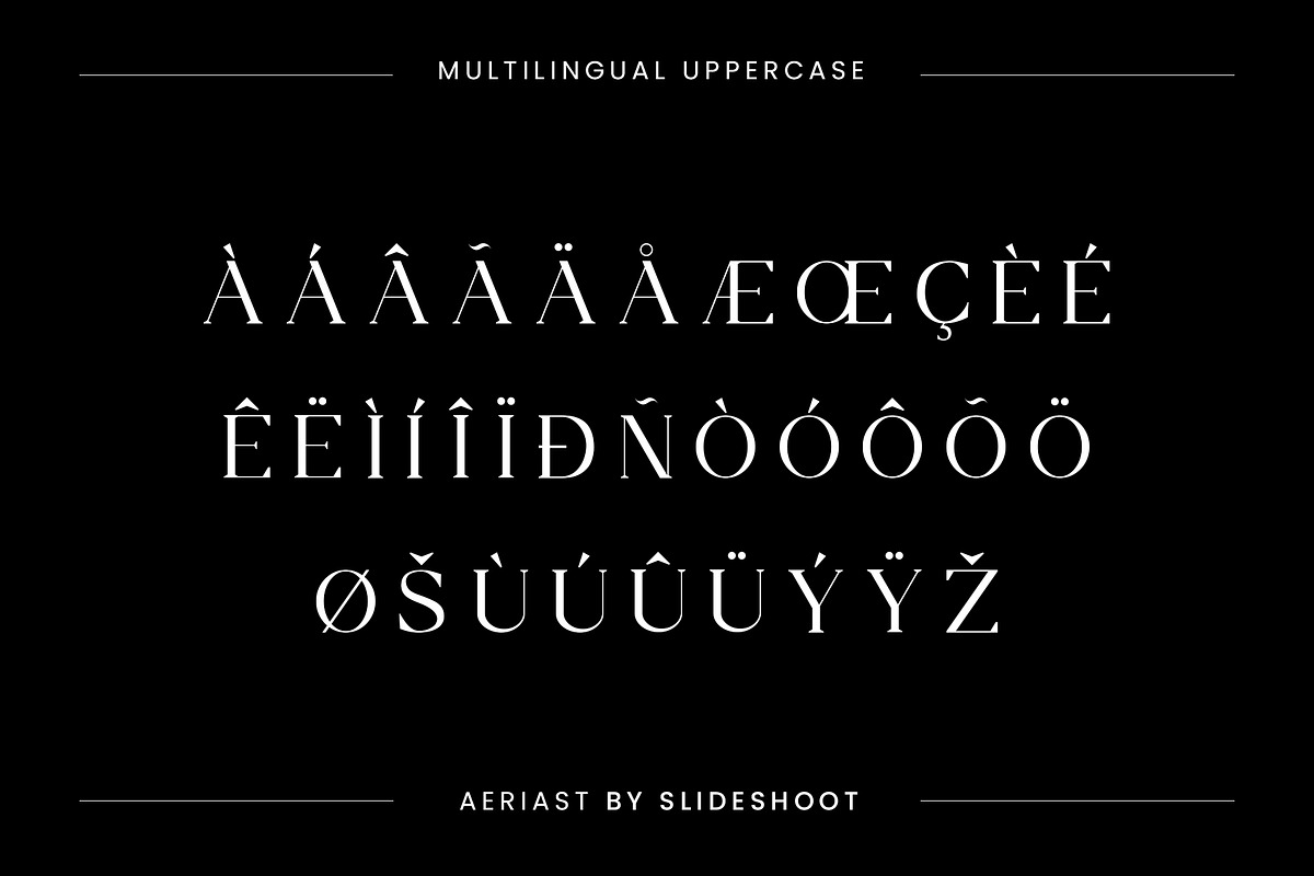 Aeriast Serif Font, a Serif Font by Idea Studio (Photo 8 of 12)