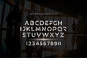 AXRONIC - Modern Futuristic Fontype, a Sans Serif Font by Vroz Studio (Thumbnail 6 of 7)