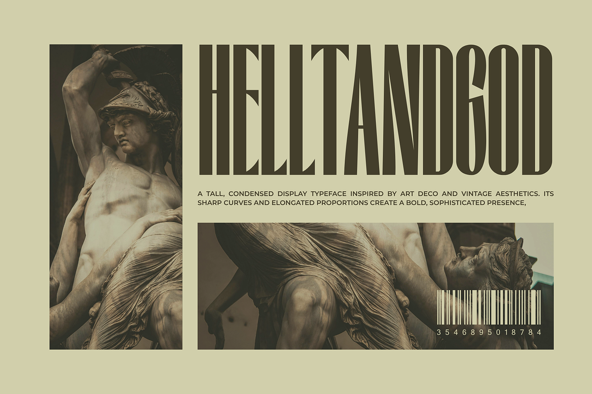 Chamberd – Luxury Condensed Typeface, a Sans Serif Font by MaikoHatta (Photo 2 of 7)