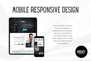 Law Firm Canva Website Template, a Landing Page Template by Kromatic Design Studio (Thumbnail 6 of 8)