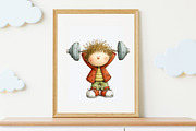 Circus Kids and Animals Clipart, a Person Illustration by Nicolle's Colorful Art (Thumbnail 4 of 12)