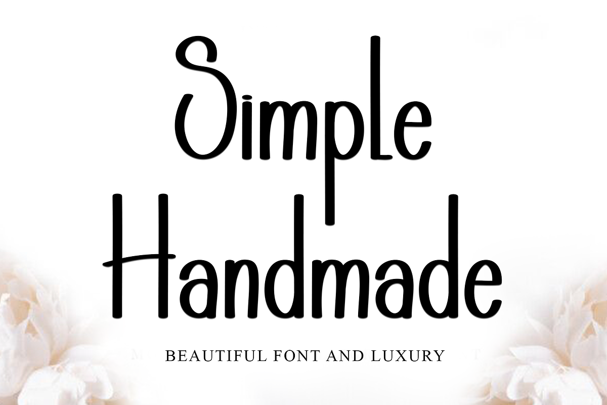 Creative Handmade, a Script Font by InermediaSTUDIO (Photo 5 of 7)