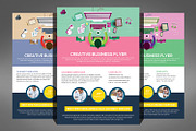 Smart Business Flyer Bundle Template, a Flyer Template by Graphic Templates (Thumbnail 4 of 6)