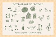 English Cottage Garden Patterns, a Pattern Graphic by Everilda (Thumbnail 6 of 9)