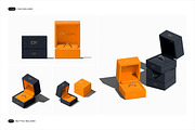 Jewelry Box Mockup Set, a Packaging Mockup by Renderteam (Thumbnail 2 of 10)