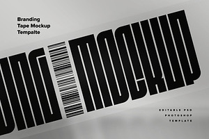 Branding Tape Mockup