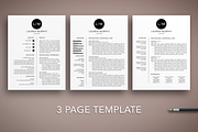Modern Resume CV Template Teacher, a Resume Template by The Creative Resume (Thumbnail 3 of 8)