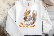 Autumn Forest Animal Set, an Illustration by DreamCafeArt (Thumbnail 6 of 7)