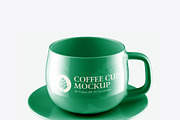 Ceramic Coffee Cup Mockup, an Advertising Mockup by OneVectorStock (Thumbnail 3 of 16)