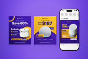 Electronic Social Media Pack, a Flyer Template by The Good Store (Thumbnail 2 of 3)