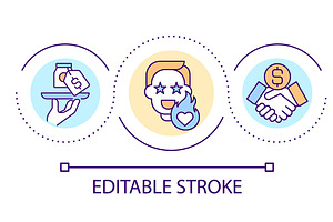Unique offer for customer loop, an Icon by IMG Visuals