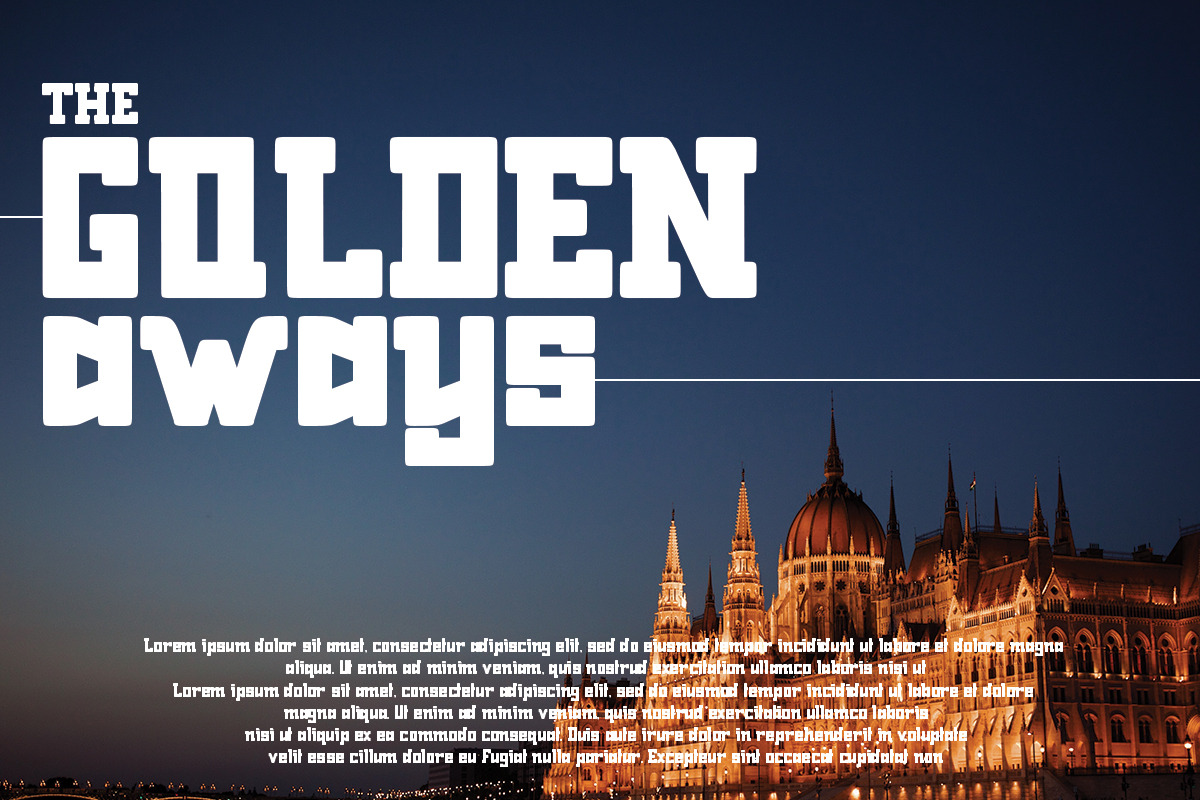 Golden boys, a Blackletter Font by Bramcreative (Photo 3 of 7)