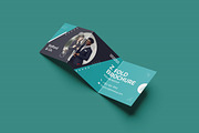 Square Z Fold Brochure Mockup, an Advertising Mockup by YurnalisPerix (Thumbnail 2 of 5)