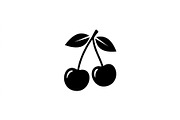 Cherry Stem Silhouette Set, an Object Graphic by Designer_Momina (Thumbnail 3 of 3)