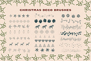Winter Holiday Brushes for Procreate, a Brush Add-On by Biso Studio (Thumbnail 5 of 7)