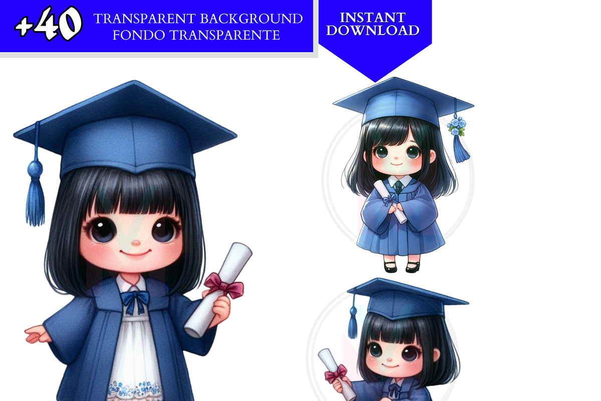 Graduation cap kids Clipart Preschoo, an Education Illustration by VM PARTYS  BY TAIRUMA (Photo 9 of 10)