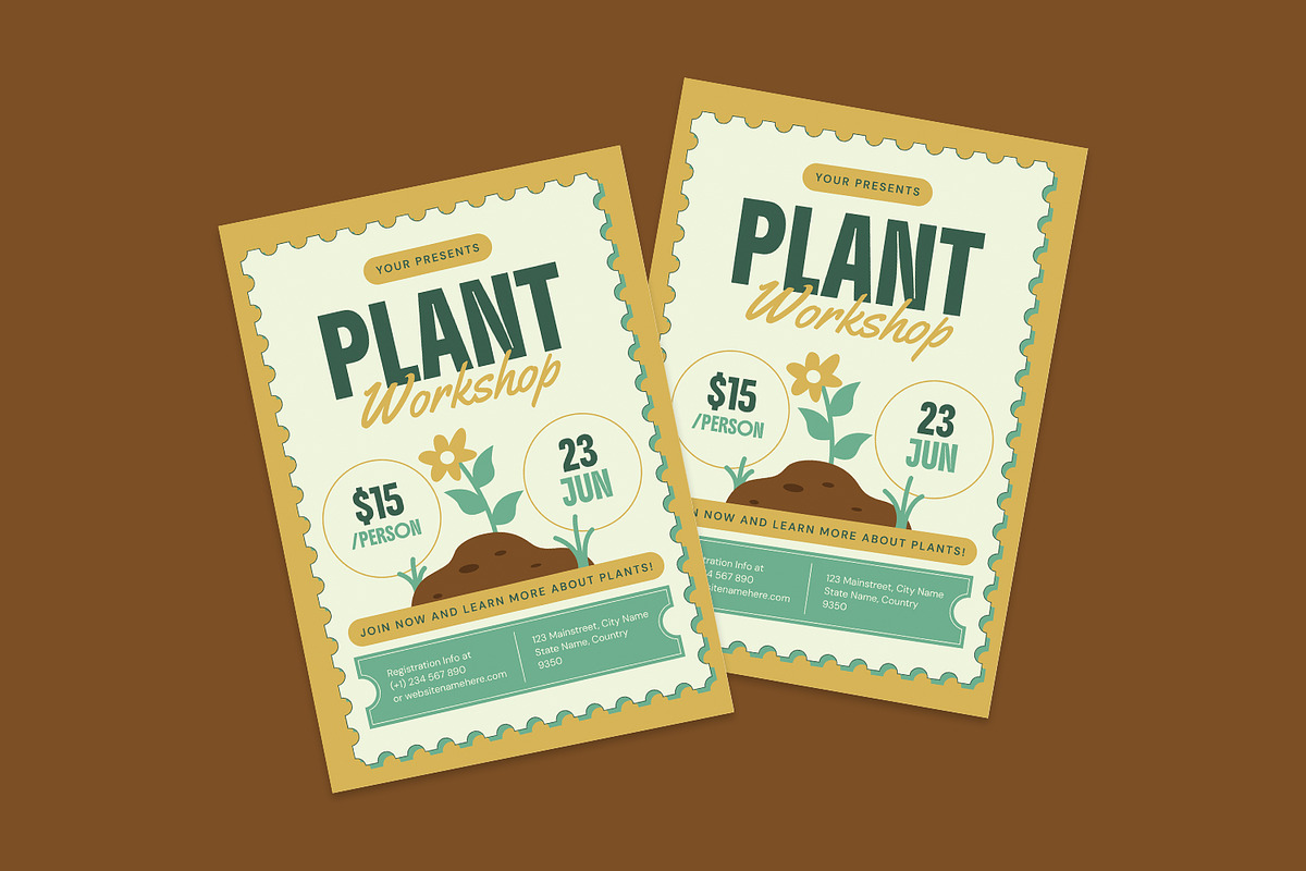 Plant Workshop - Flyer