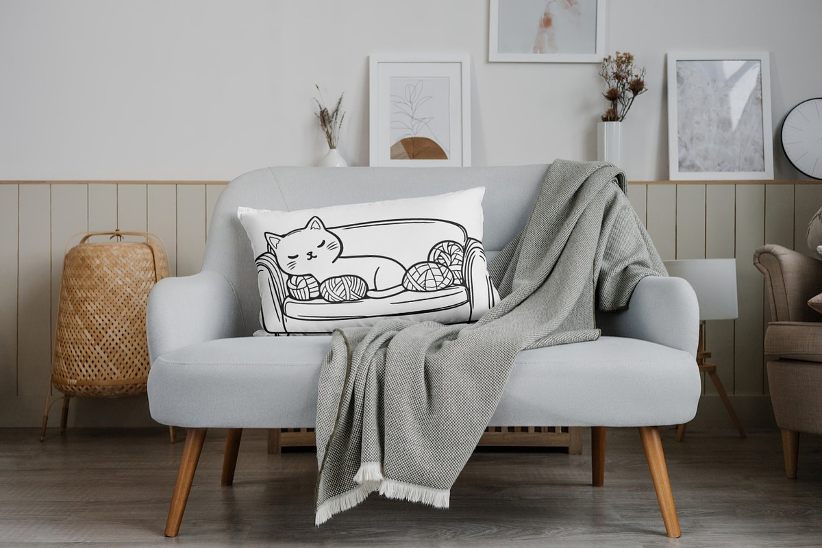 Adorable Cat Clipart Bundle SVG, an Animal Illustration by PassionPNGcreation (Photo 3 of 6)
