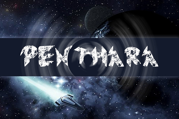 Penthara Font preview 4